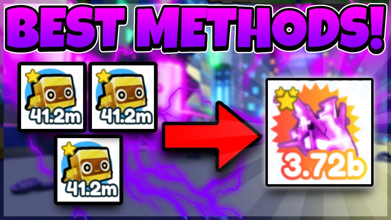 BEST FUSING METHODS FOR RAINBOW LEGENDARIES IN PET SIMULATOR X! 100% WORKS! (Roblox Pet Simulator X)