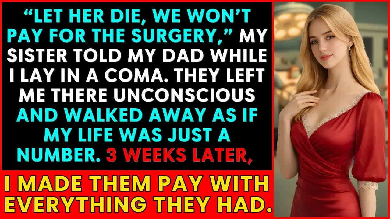 “Let Her Die. We Won’t Pay for the Surgery,” My Sister Told My Dad — 3 Weeks Later...