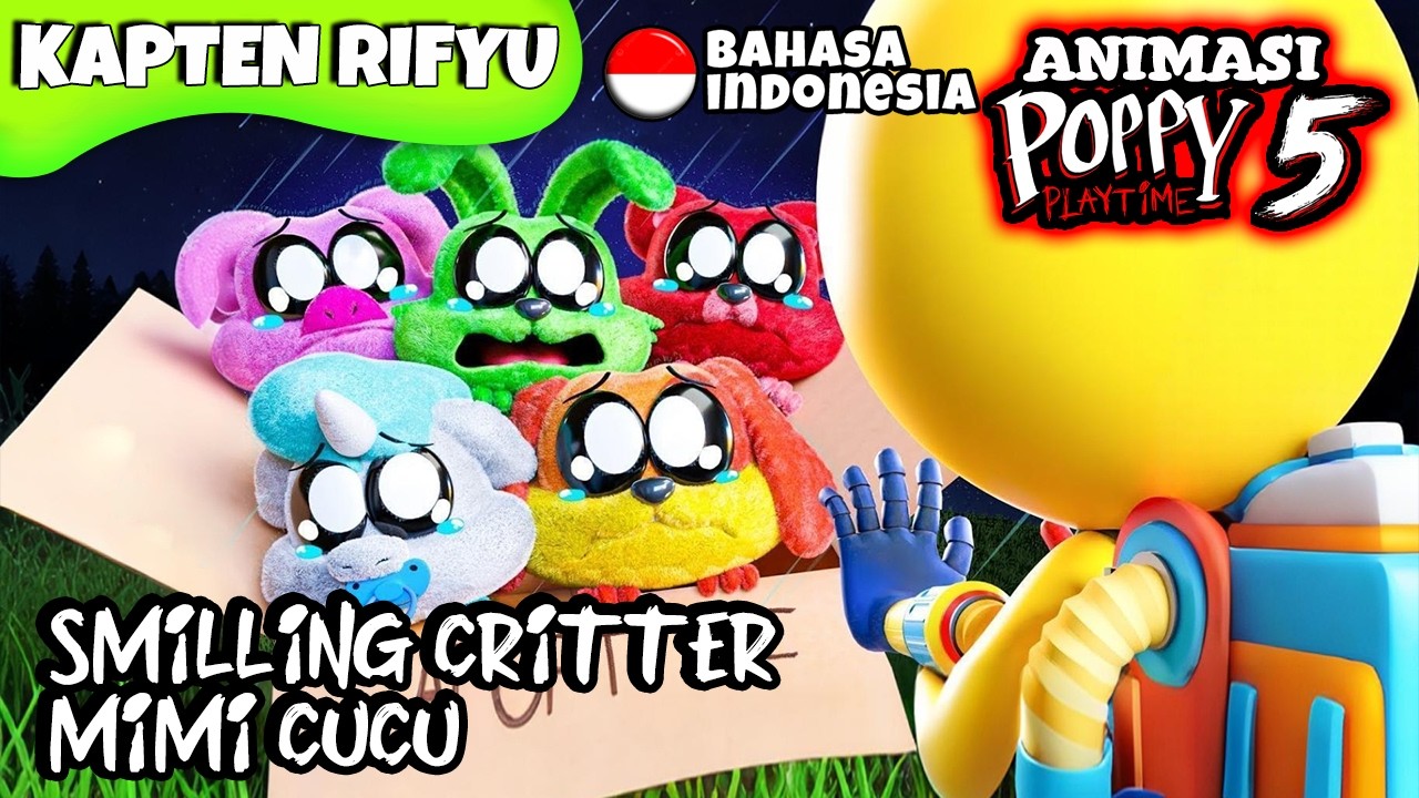 👉 POPPY PLAYTIME TAPI UCRIT 😯 ANIMASI POPPY PLAYTIME 5 BAHASA INDONESIA
