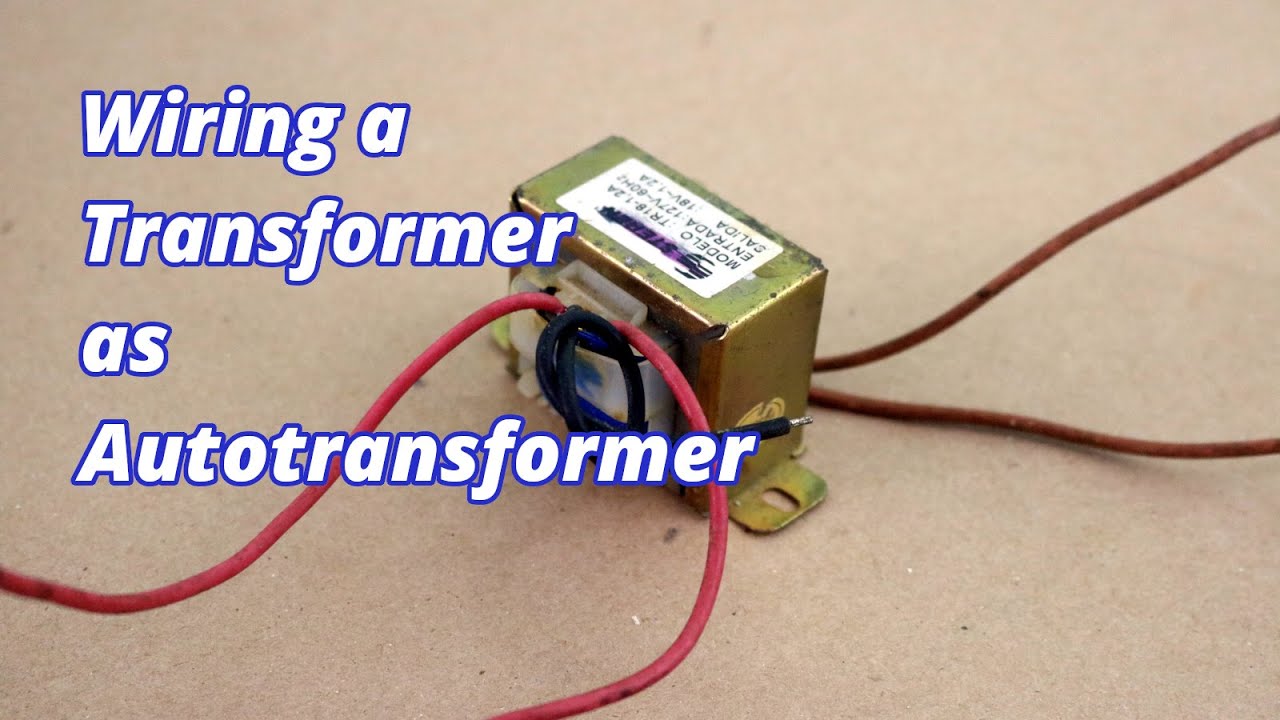 How to wire a transformer as an autotransformer - UTSOURCE