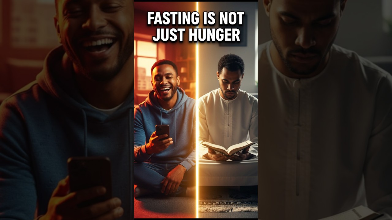 Fasting Is Not Just Hunger | Ramadan Reminder #quran #islam #deenpreach