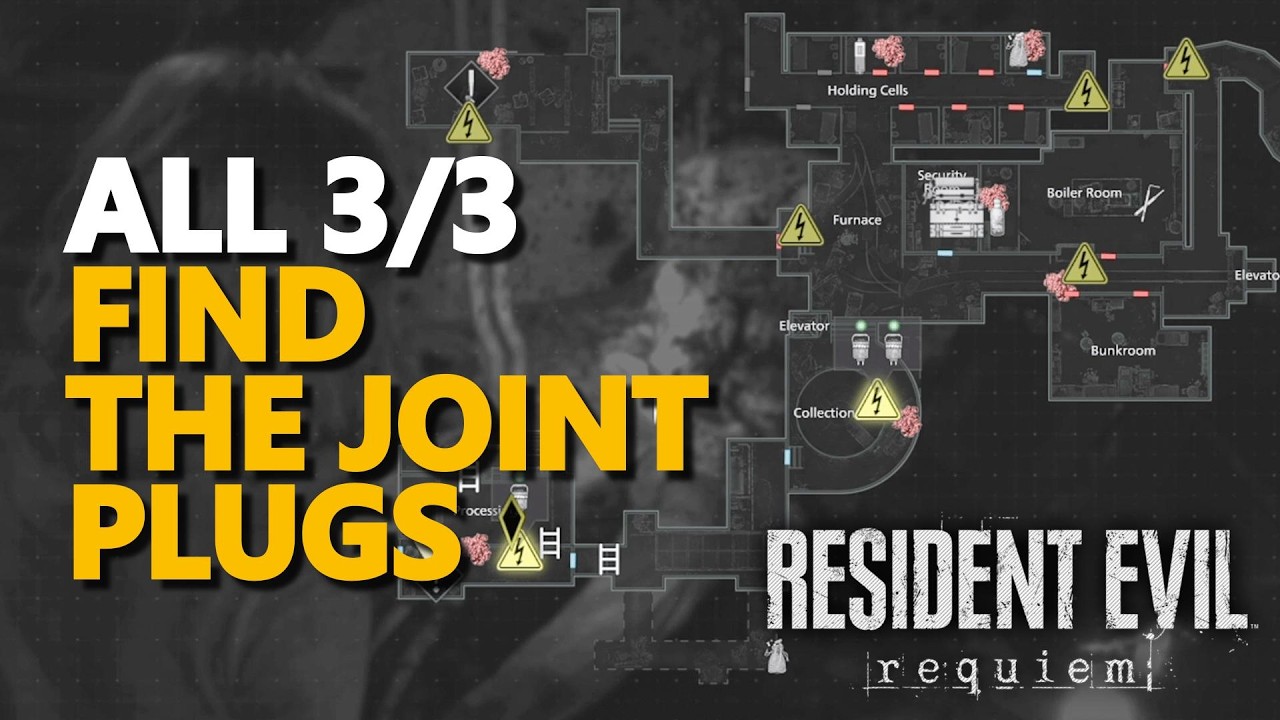Find the joint plugs All 3/3 Resident Evil Requiem 9