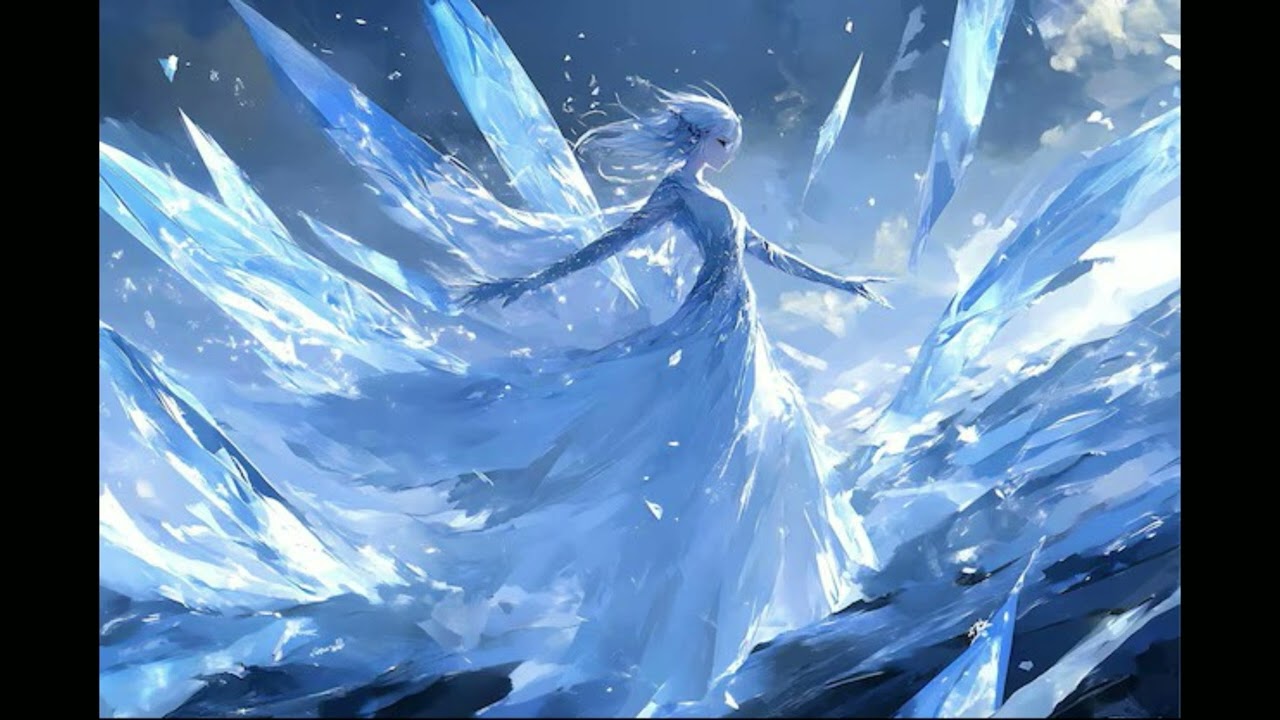 Frozen on Silver Glass v4