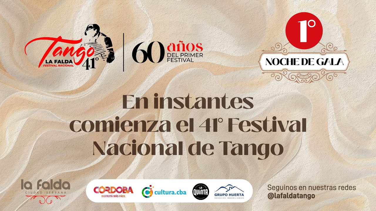 41º Festival Nacional de Tango La Falda