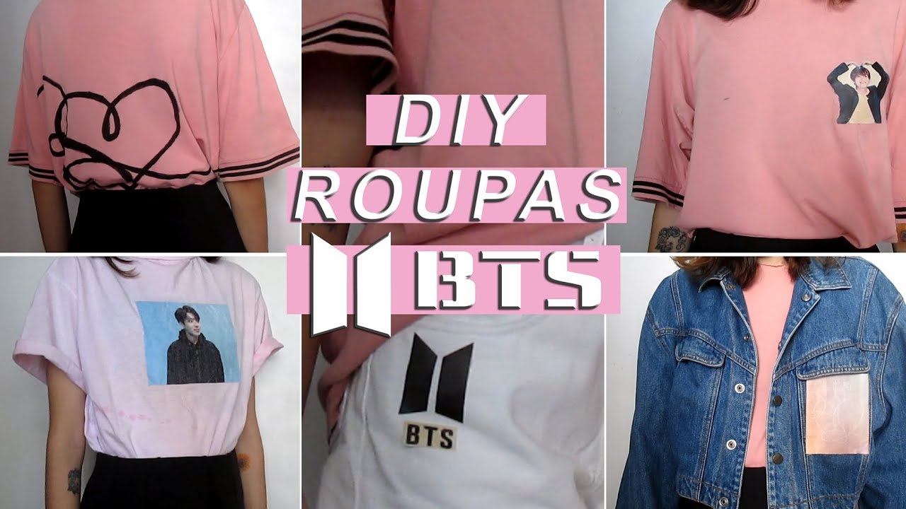 DIY roupas inspiradas em BTS!