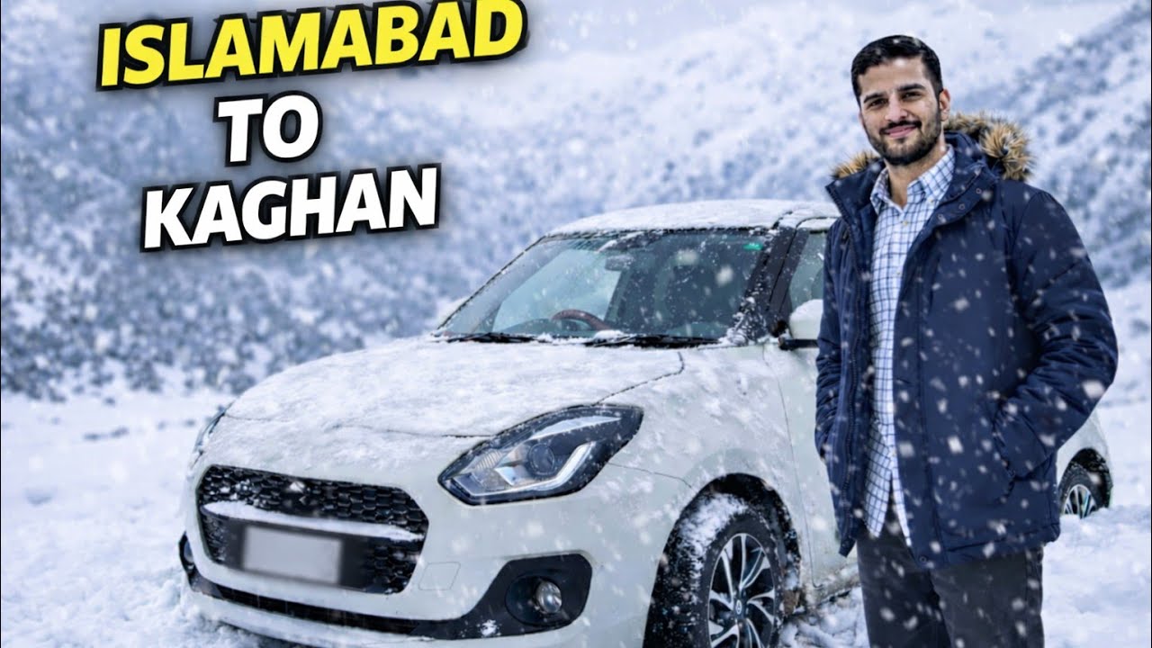 Swift vs Snow | Islamabad To Kaghan |Winter Travel Vlog Pakistan|Episode 1