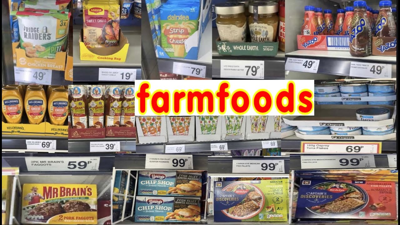 FARMFOODS BARGAINS 🛒