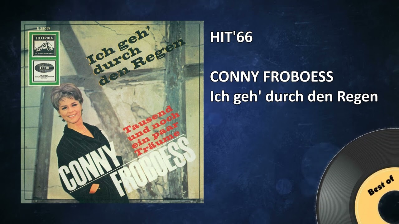 Conny Froboess - Ich geh durch den Regen