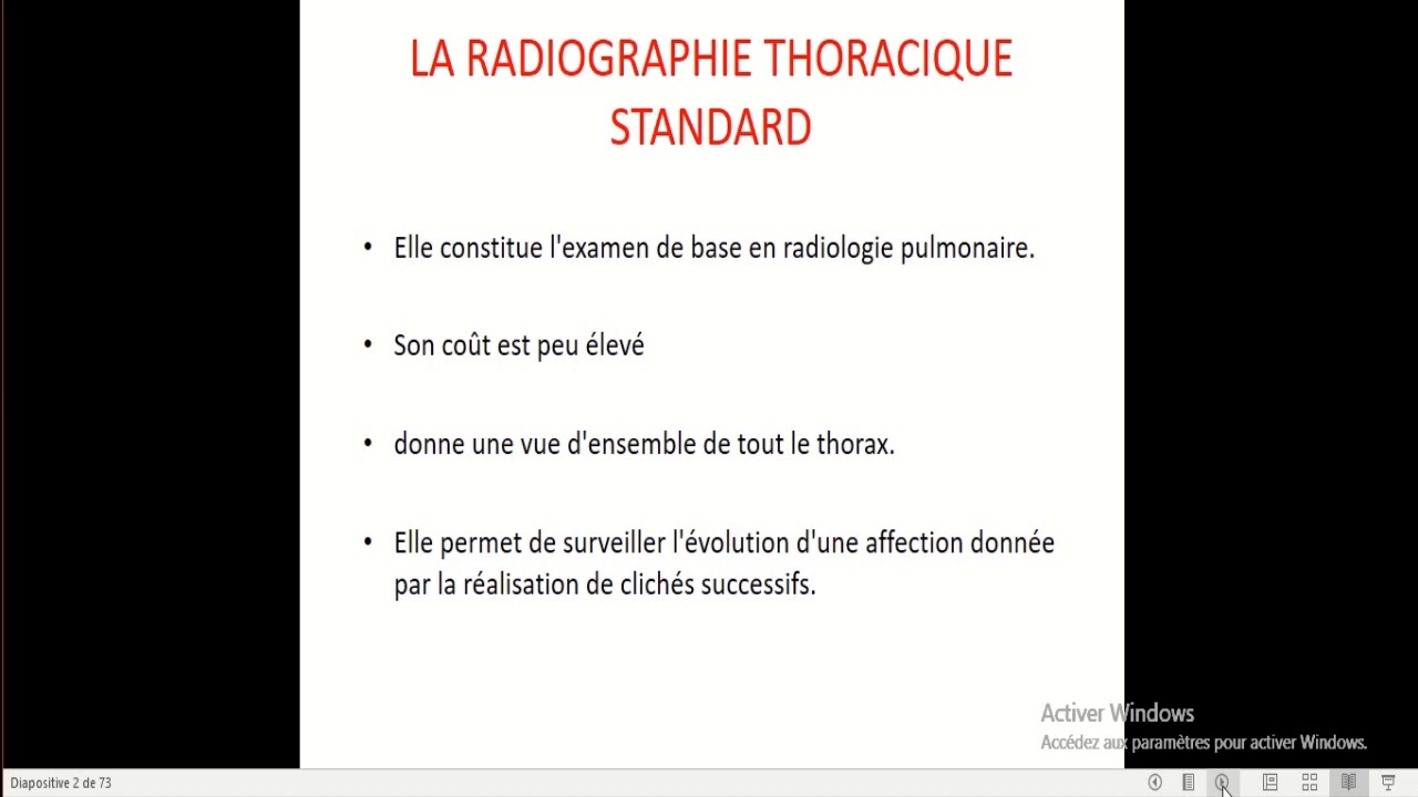 TD 01 pneumologie : bases d'interprétation radiologique