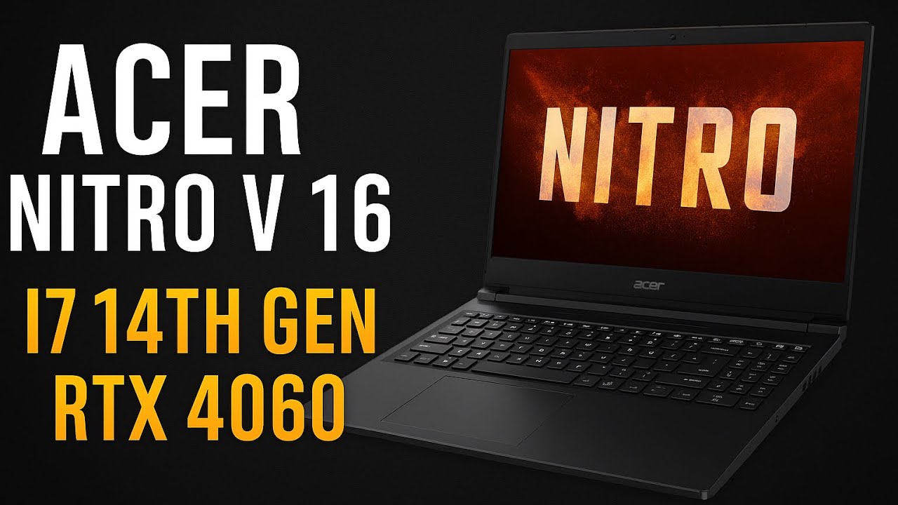 Acer Nitro V 16 (2025) Review – RTX 4060 + i7-14650HX Gaming Beast! 🔥
