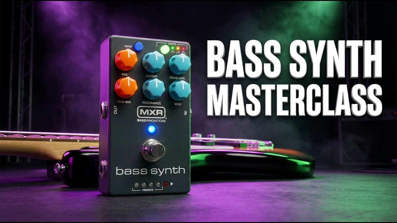 MXR Bass Synth Masterclass: Every Setting Explained (Live)