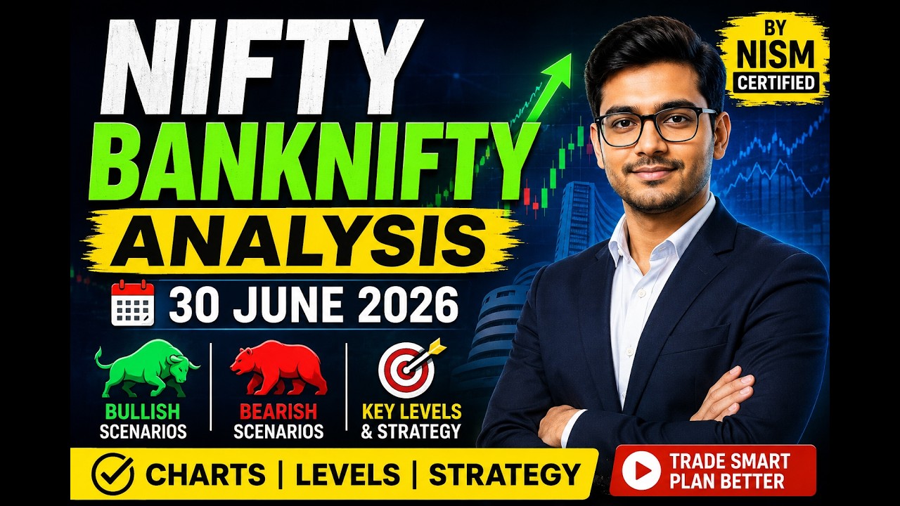 🔴NIFTY TOMORROW 30 JUNE 2026 TUESDAY ANALYSIS  | BANK NIFTY ANALYSIS | NIFTY / BANK NIFTY TOMORROW