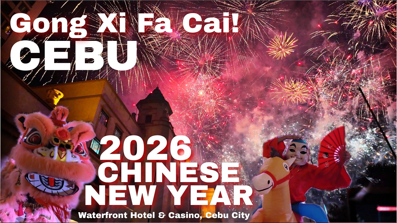Look‼️2026 Chinese New Year Celebration at the Waterfront Cebu City | Waterfront Hotel and Casino