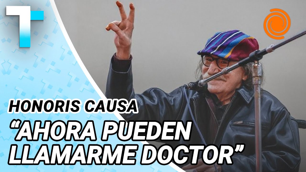 CHARLY GARCÍA recibió el título de Doctor HONORIS CAUSA en la UBA