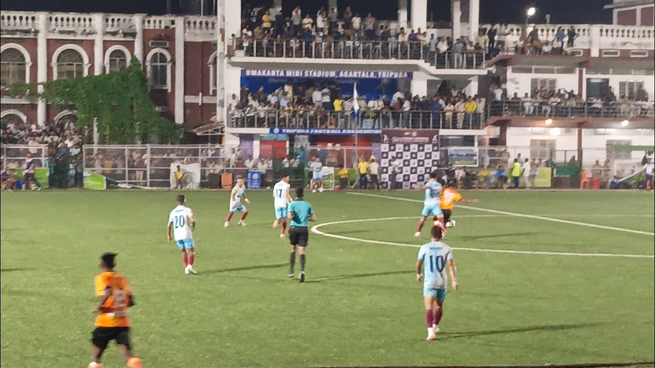 Tripura football association league final match forward club 2 v/s blood mouth club 0