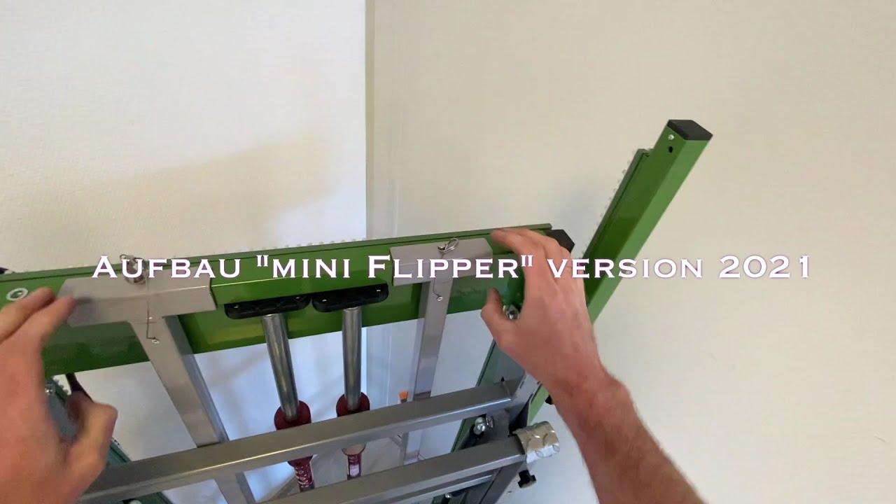 Aufbau "mini Flipper" Version 2021