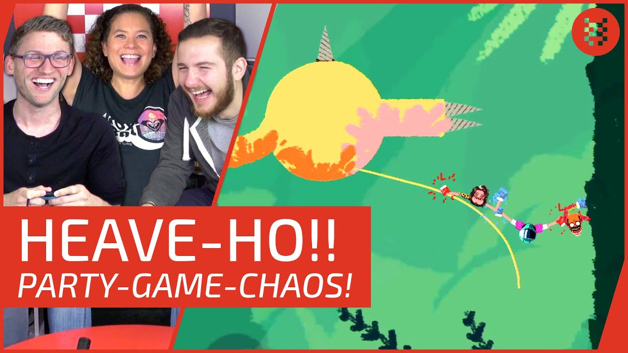 Das LAMA hat GEFURZT! 😂 Let's Play HEAVE-HO | Das beste Indie Party Game