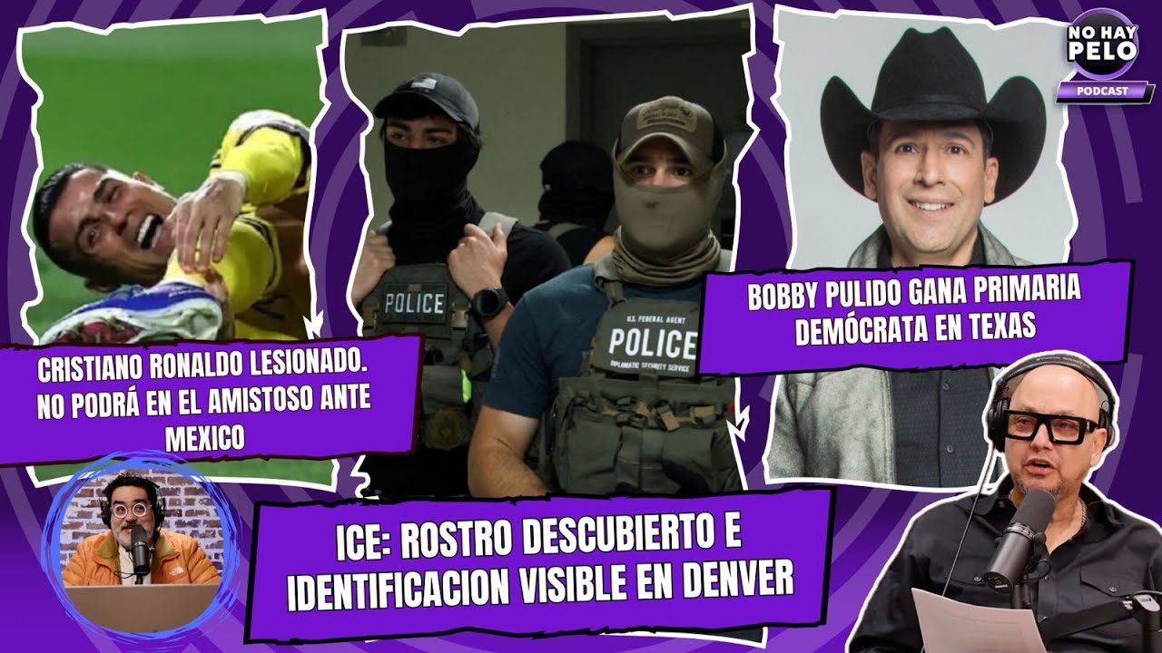 ICE Rostro descubierto e identificación visible
