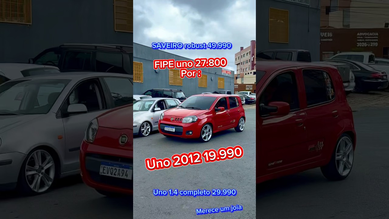 Aqui s&atilde;o os carros mais baratos do Brasil?!