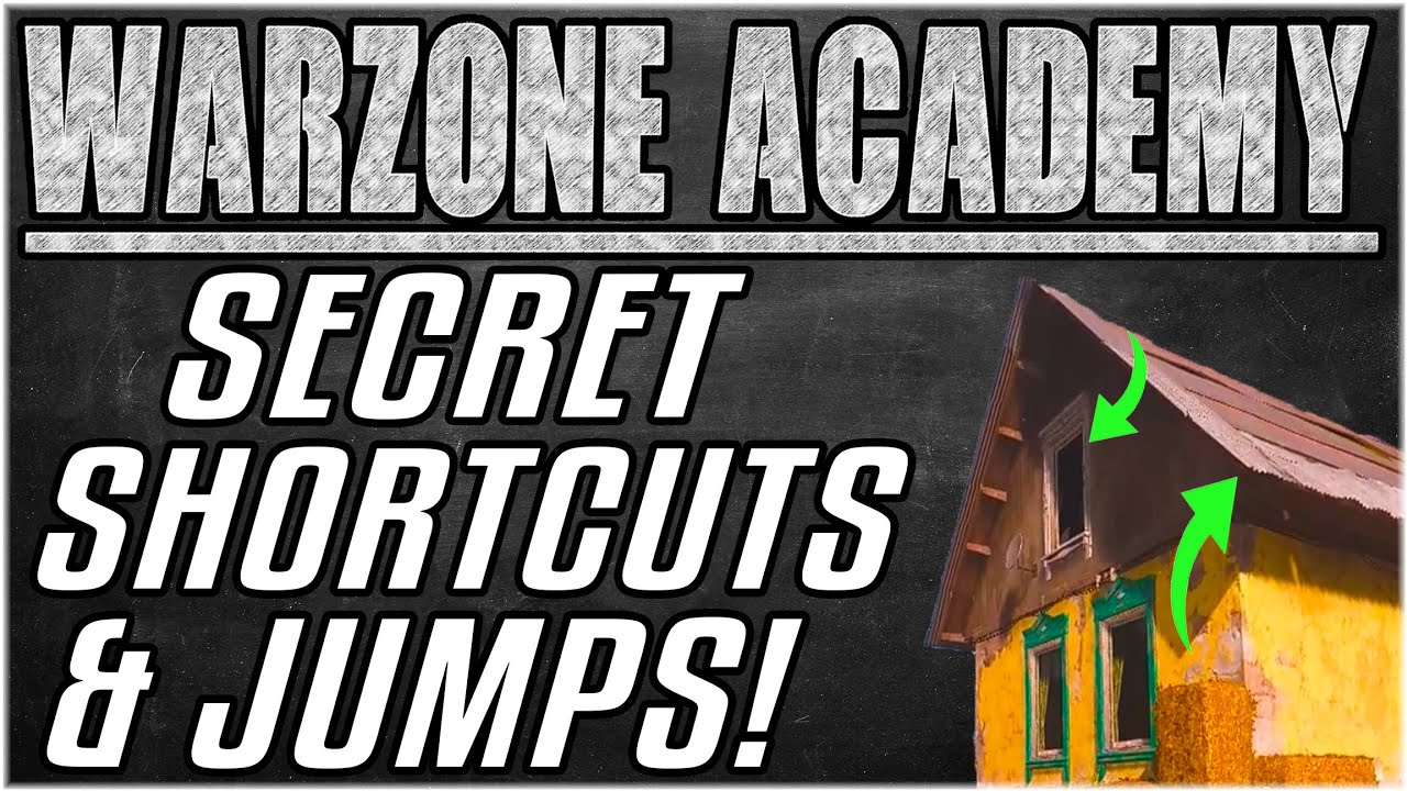 THE BEST SHORTCUTS & JUMP SPOTS IN WARZONE PART 2 - Outplay & Outsmart Campers [Warzone Academy]