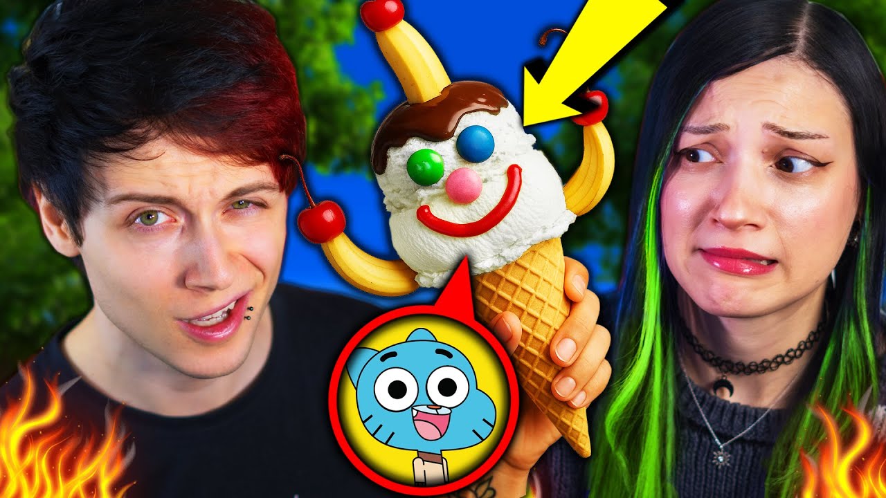 Ядем АНИМАЦИОННИ ХРАНИ в ИСТИНСКИЯ ЖИВОТ!