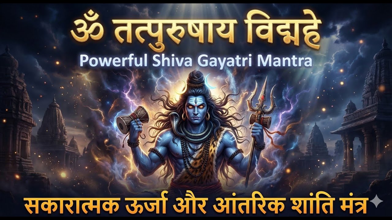 Om Tatpurushaya Vidmahe – Positive Energy & Inner Peace Meditation Mantra Music