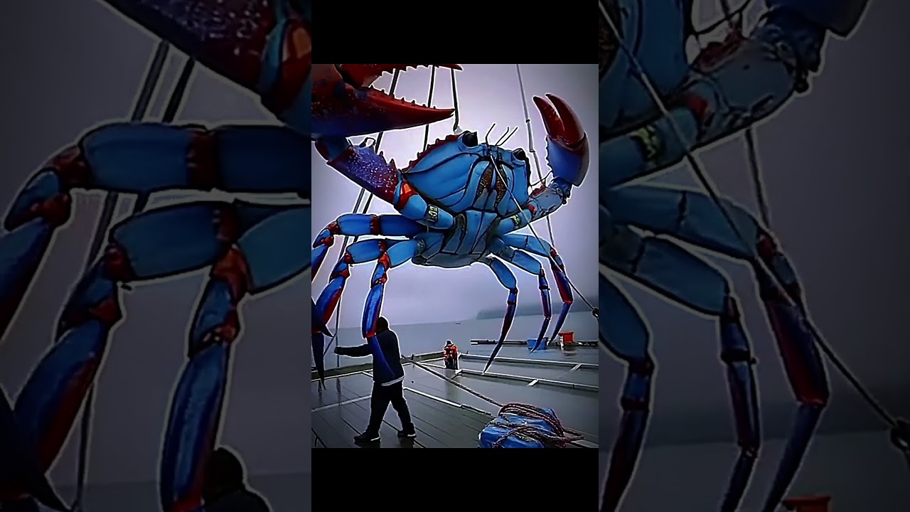 Big crabs ever seen 😱 | Rare crabs | made by ai | #shorts #viralshorts