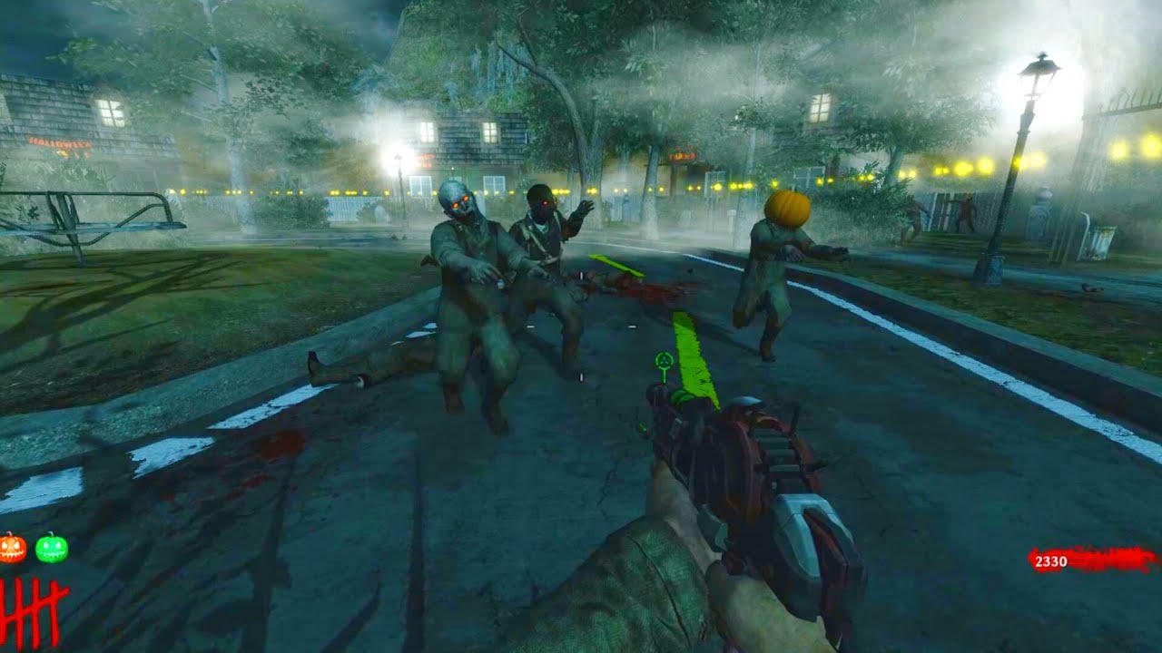 Call of Duty World At War Zombies Halloween Town Custom Zombies
