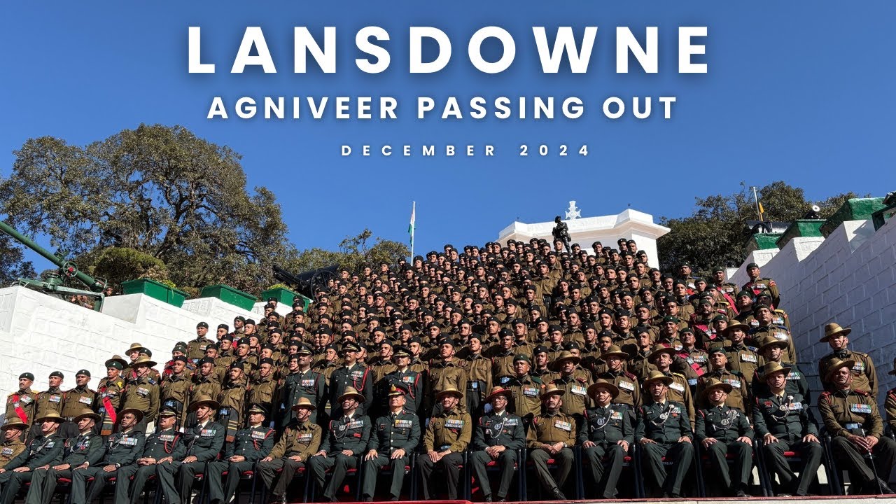 Agniveer Passing Out  | Lansdowne | December 2024