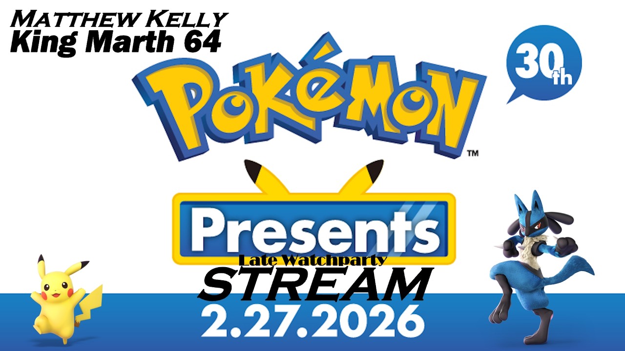 Pokémon Presents 2.27.2026 Late Watch Party Stream