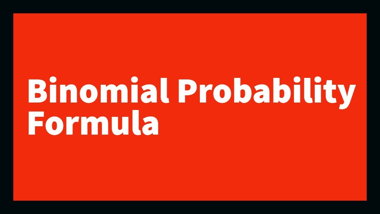 Binomial Probability Formula| athometuition