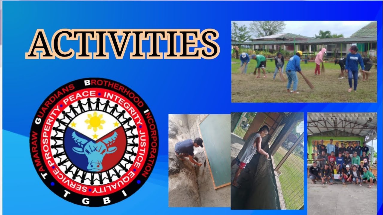 TGBI- ACTIVITIES
