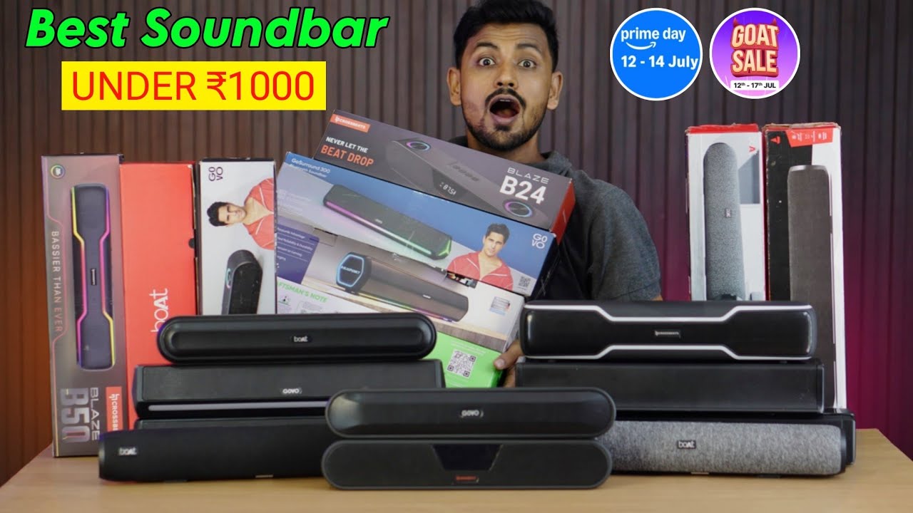 TOP 10⚡ Best Soundbars UNDER ₹2000 in 2025 😳 Flipkart GOAT Sale & Amazon Prime Day Deals 🔥