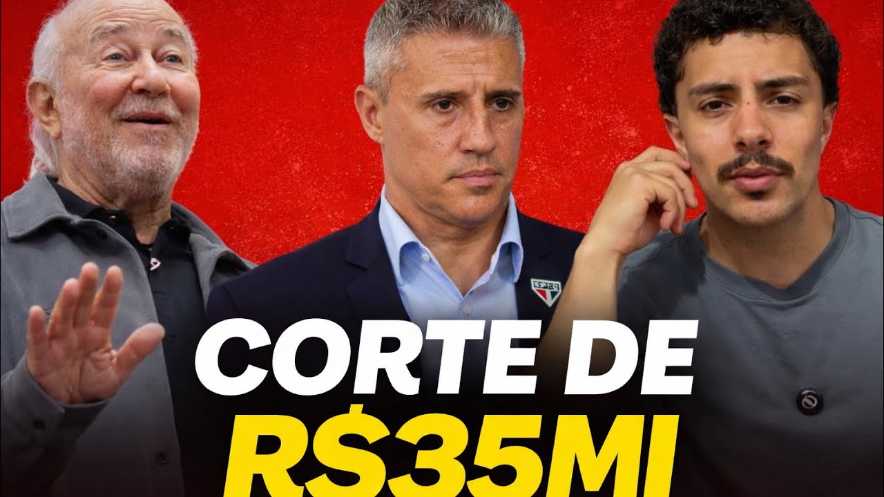 SÃO PAULO PRECISA VENDER JOGADORES E DIMINUIR A FOLHA CLUBE AINDA DEVE CRESPO + MULLER P DA VIDA