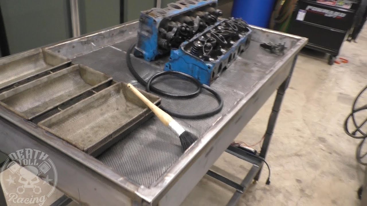 DTR Parts Washer / Transmission Tear Down Table Build