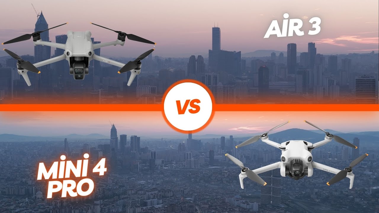 DJI Air 3 vs Mini 4 Pro Hangisi Daha İyi ?