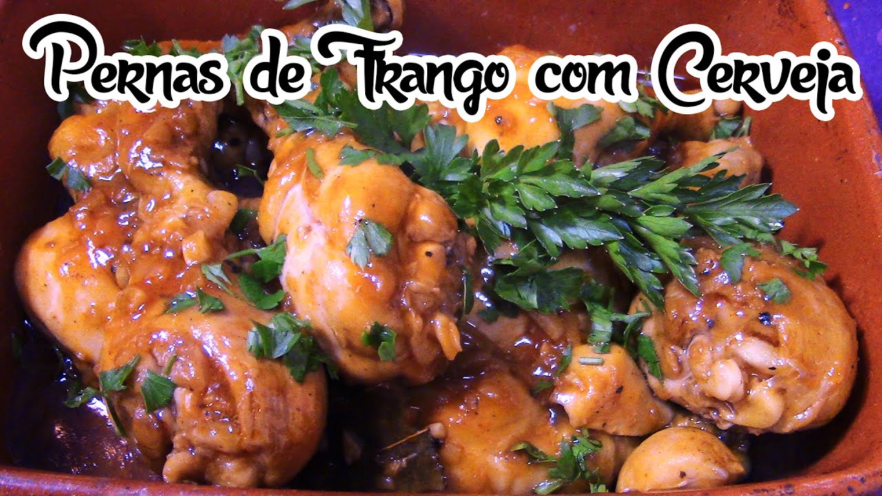 Pernas de Frango com Cerveja — Suculentas e Cheias de Sabor!