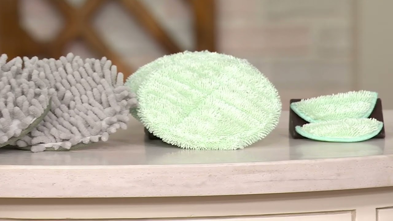 Teko Hover Scrubber Omni Electric Floor Mop w/ Microfiber Pads on QVC