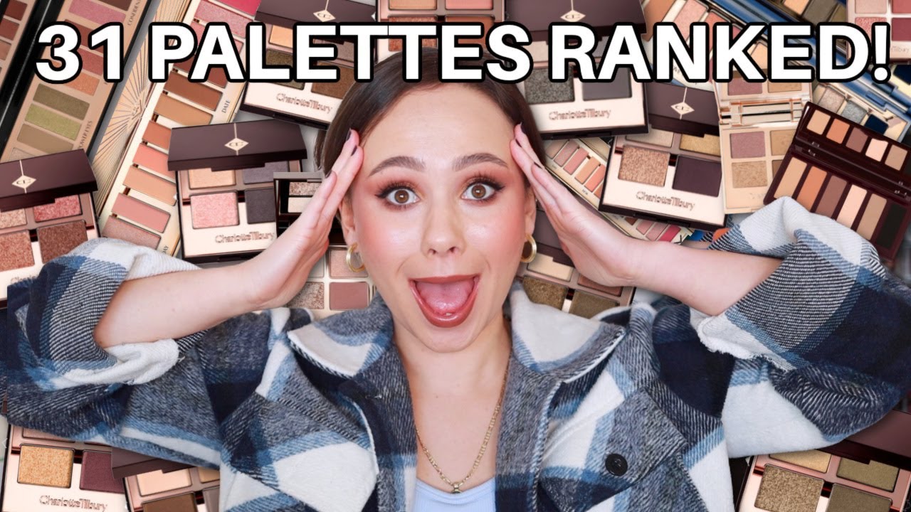 RANKING CHARLOTTE TILBURY PALETTES FROM WORST TO BEST 2022