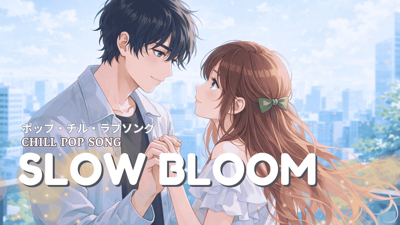Falling In Love Again  | Romantic Soft Chill Pop Ballad | Anime Music Video
