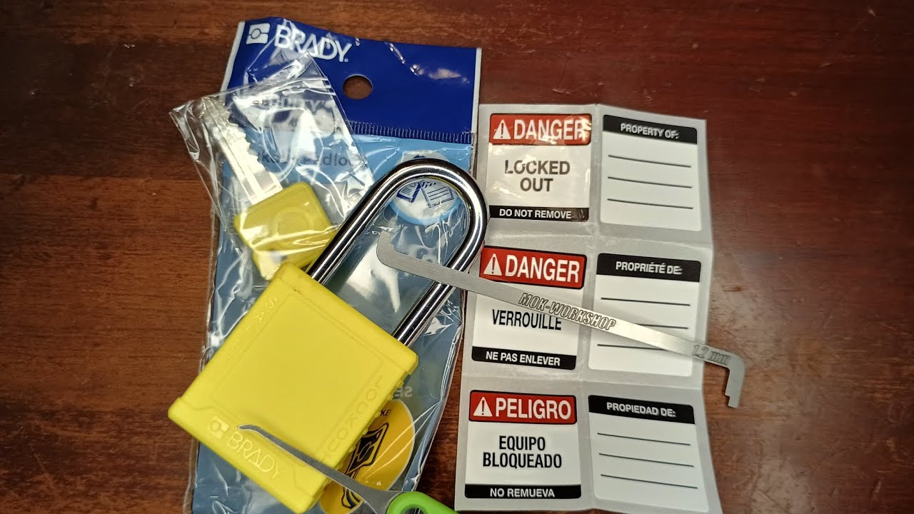 Brady Velocity LOTO from Hobbs Picked Out of the box