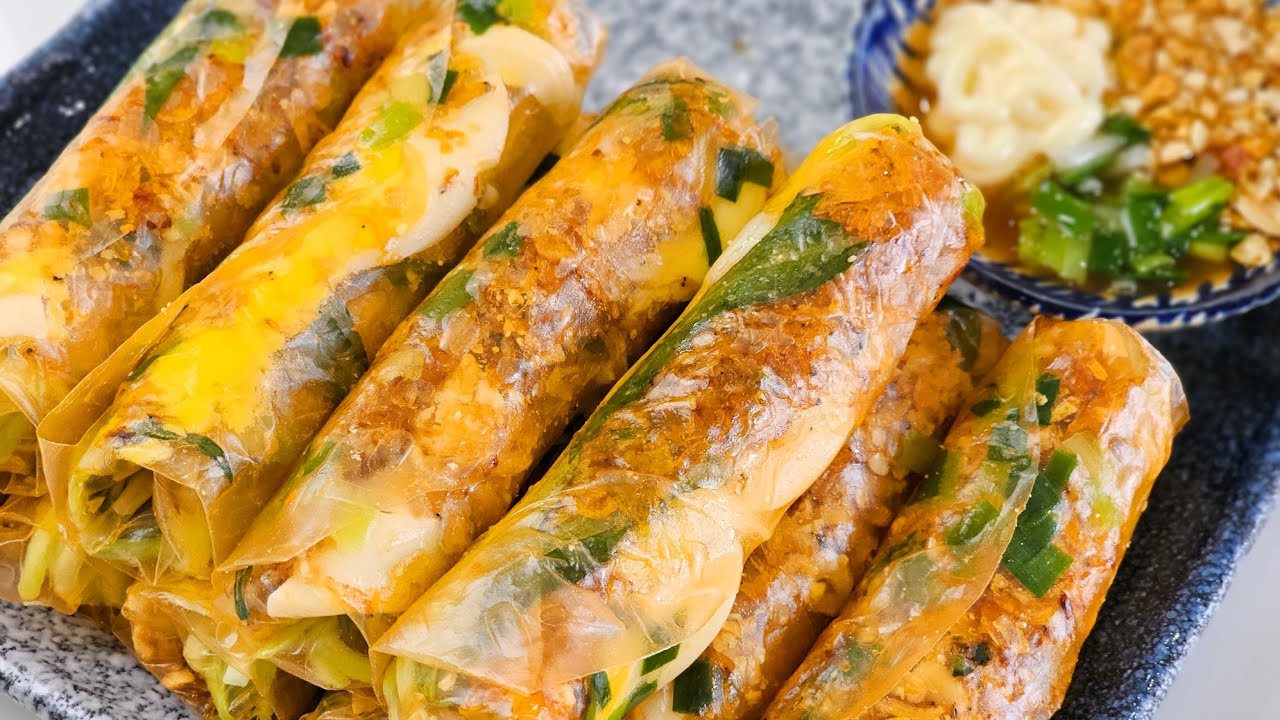 Cách Làm Bánh Tráng Cuốn Nhanh Gọn Tại Nhà - Món Ăn Ngon Mỗi Ngày 