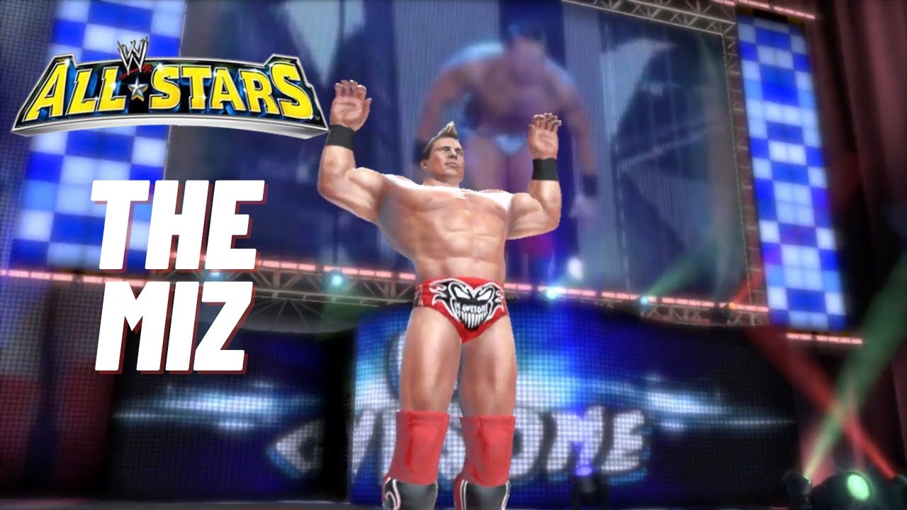 WWE All Stars - The Miz (Entrance, Signature, Finisher) (1080p60fps)