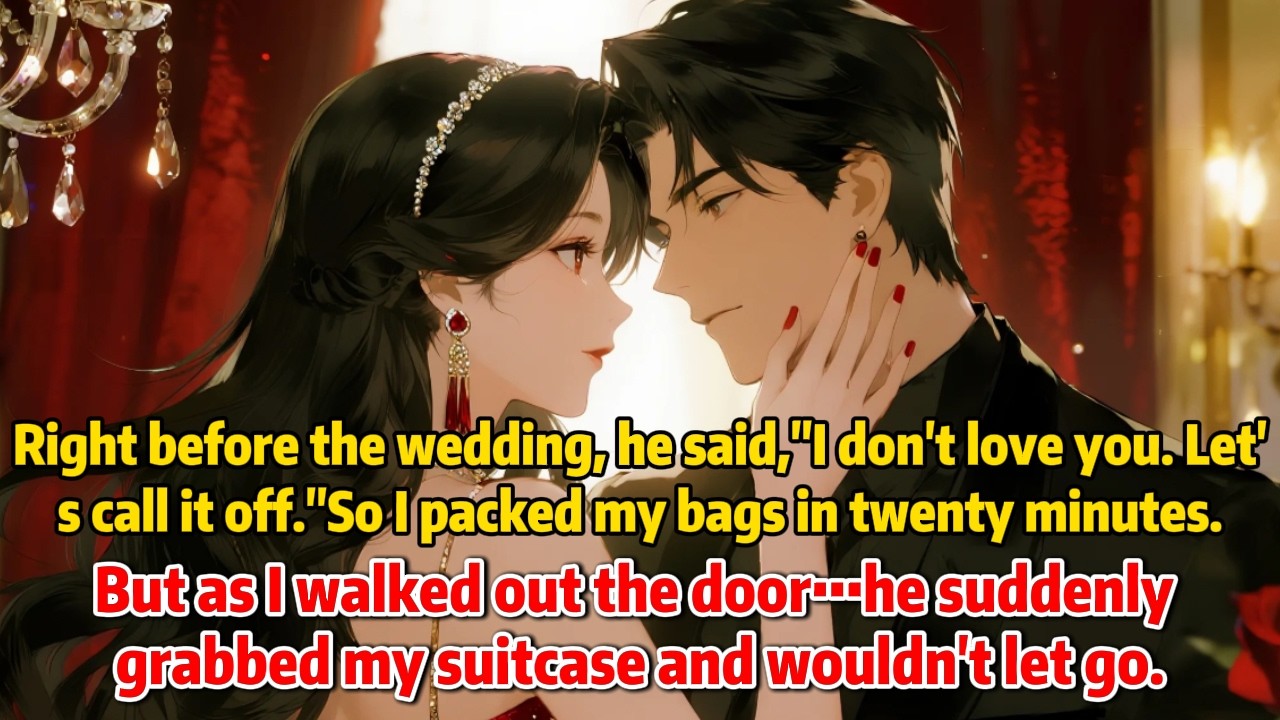Right before the wedding, he said,“I don’t love you. Let’s call it off.”So I packed my bags...