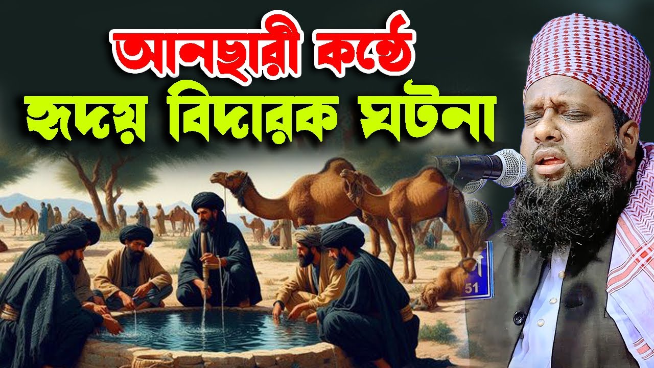 আনছারী কন্ঠে হৃদয় বিদারক ওয়াজ । মুফতি জাফর আহমদ হেলালী