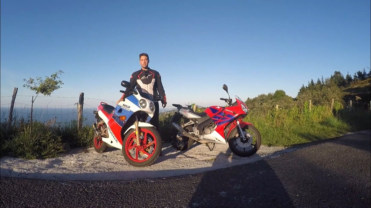 Honda CBR 125 R vs Honda NSR 125 R. 2T vs 4T. La comparativa definitiva