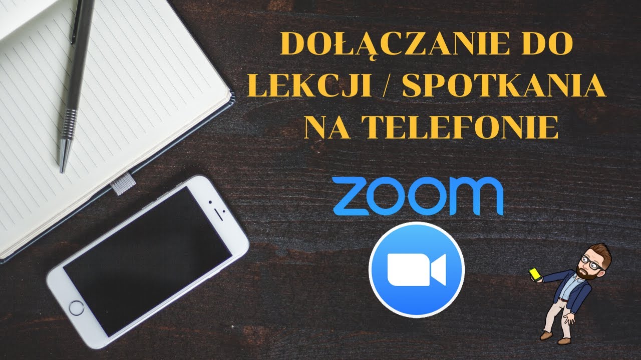 Dołączanie do lekcji / spotkania w ZOOM na smartfonie