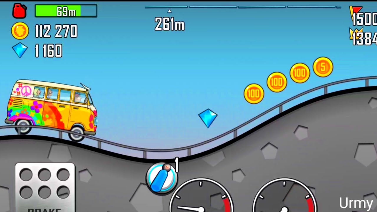 Hill Climb Racing|| Let&rsquo;s race|| Let's play with HIPPIE VAN