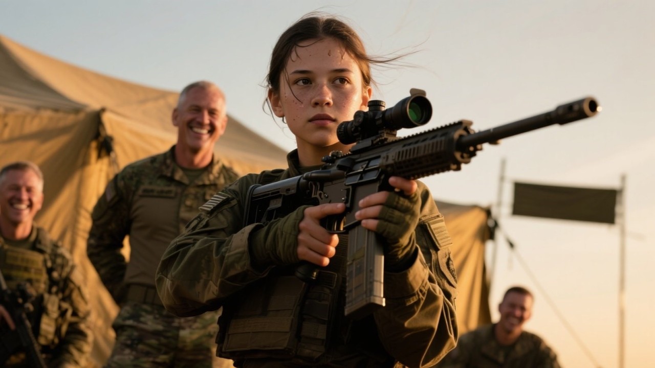 “Get Lost, Little Girl,” They Sneered — Until They Learned She Was the World’s Youngest Navy SEAL.