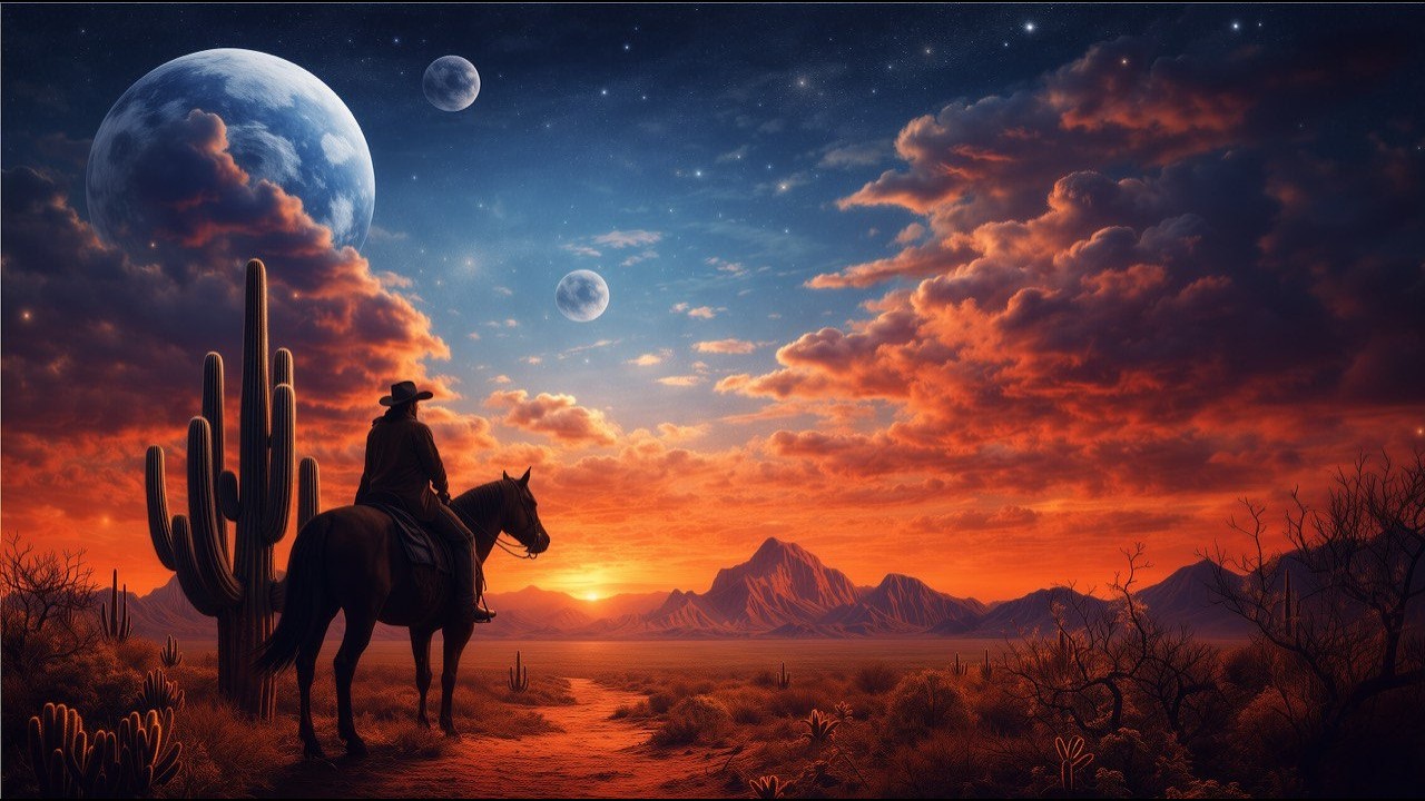Psychedelic Desert Stoner Rock | Dust and Sunset